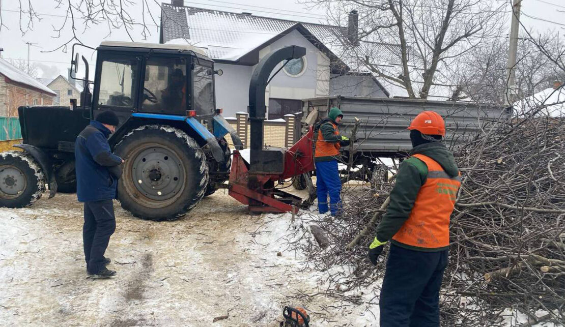 У приватному секторі Харкова навели лад