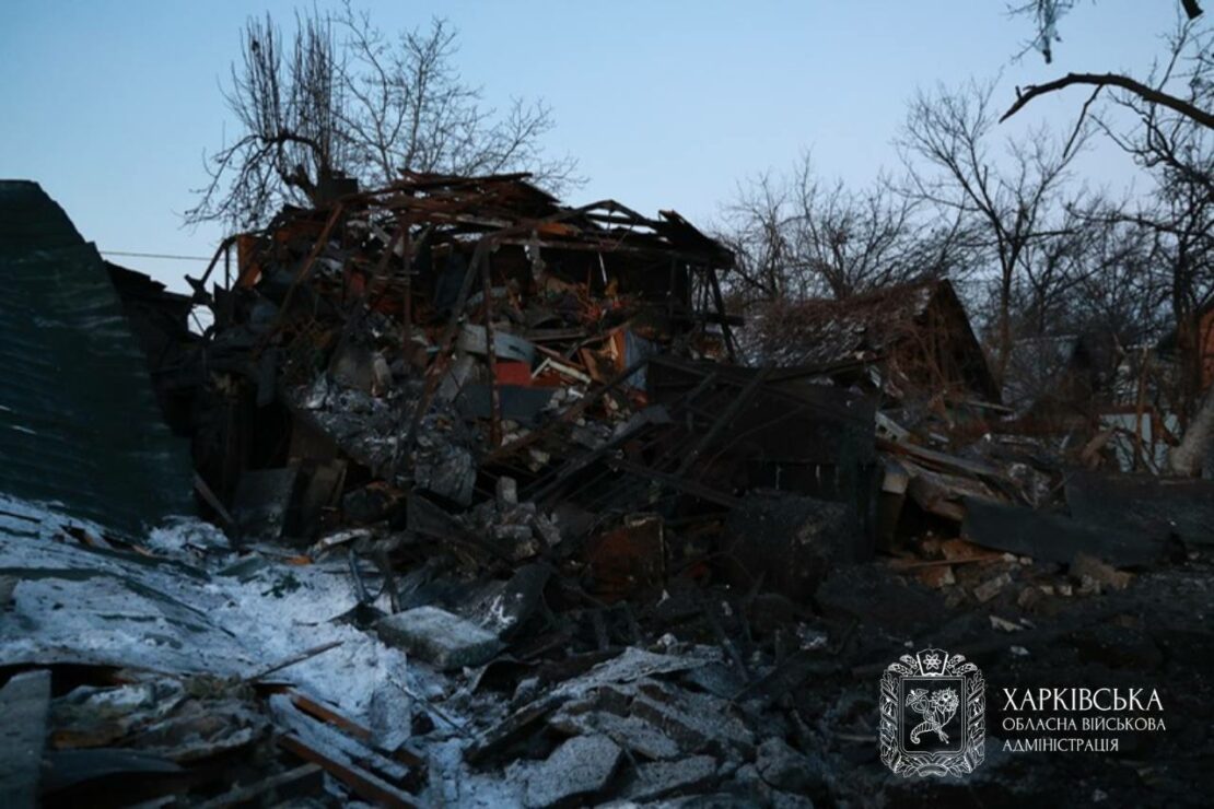 Удар по Харкову 19 січня: є загибла, 10 постраждалих (фото наслідків)