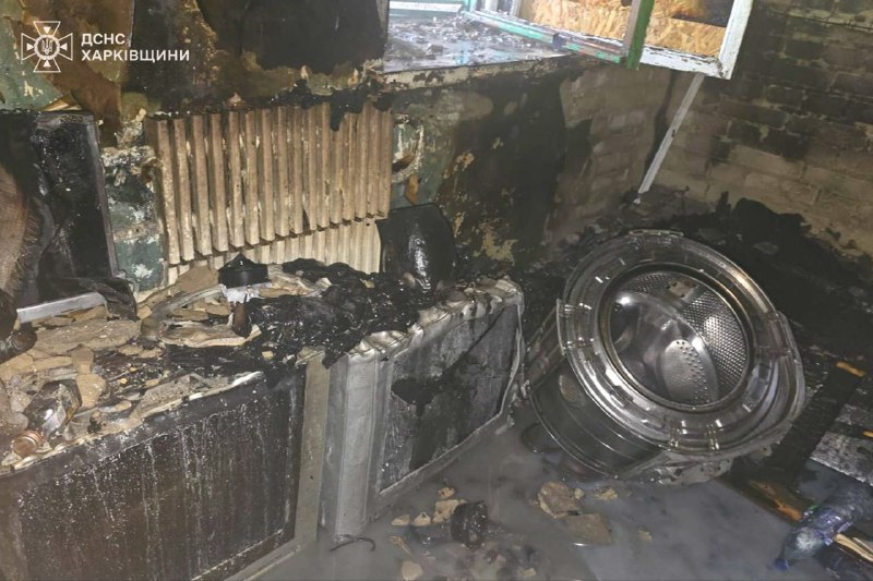 У Харкові під час пожежі загинув чоловік (фото)