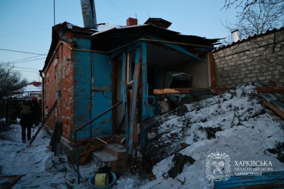 Удар по Харкову 19 січня: є загибла, 10 постраждалих (фото наслідків)