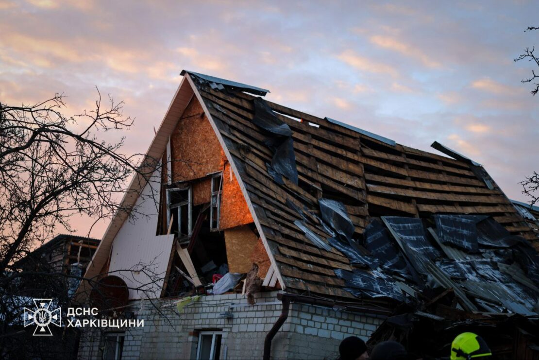Удар по Харкову 19 січня: є загибла, 10 постраждалих (фото наслідків)