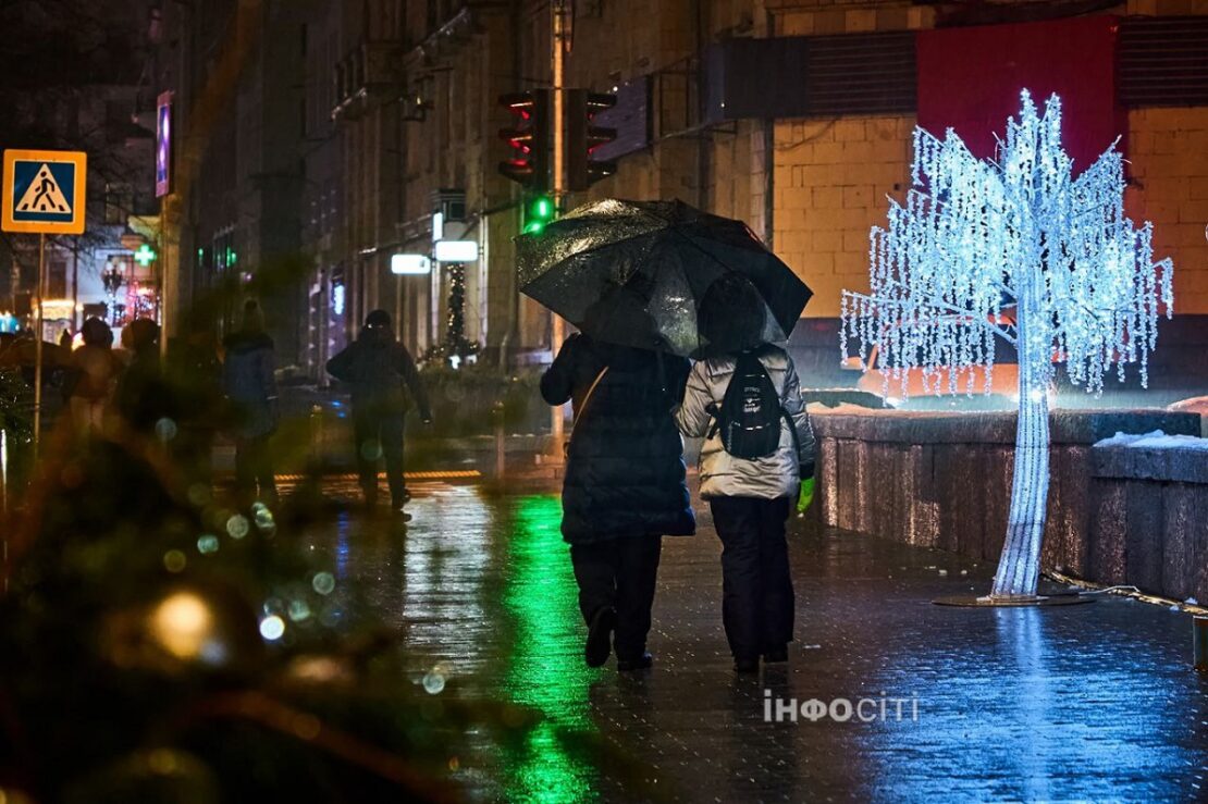 Відлига та дощ у Харкові