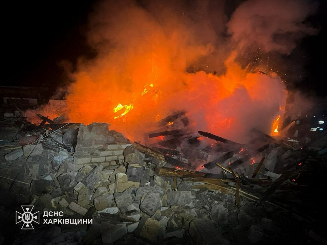 ДСНС Харківщини: ліквідували 4 пожежі, спричинені обстрілами