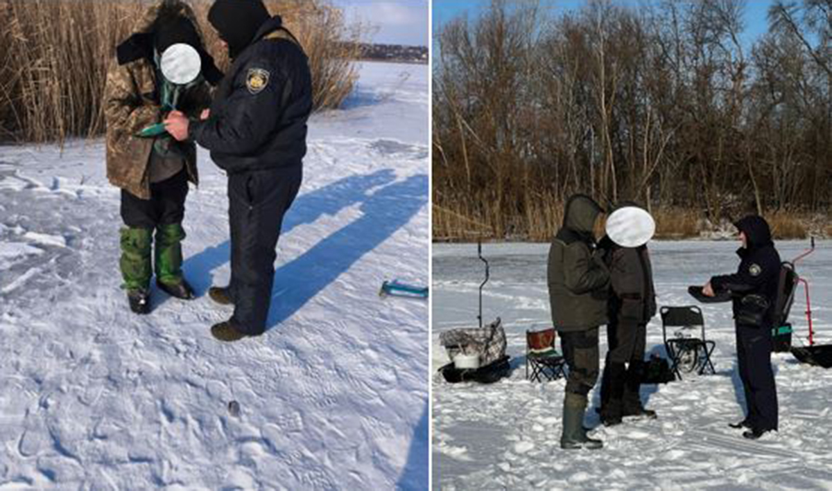 Підсумки роботи Харківського рибоохоронного патруля за січень