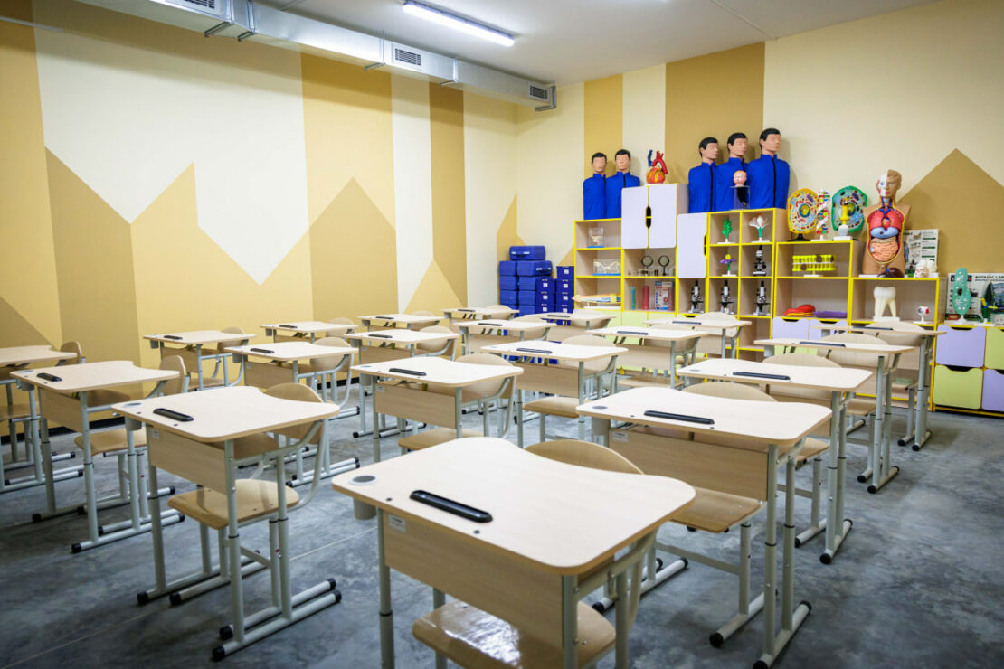 У Дергачах збудували першу підземну школу (фото)