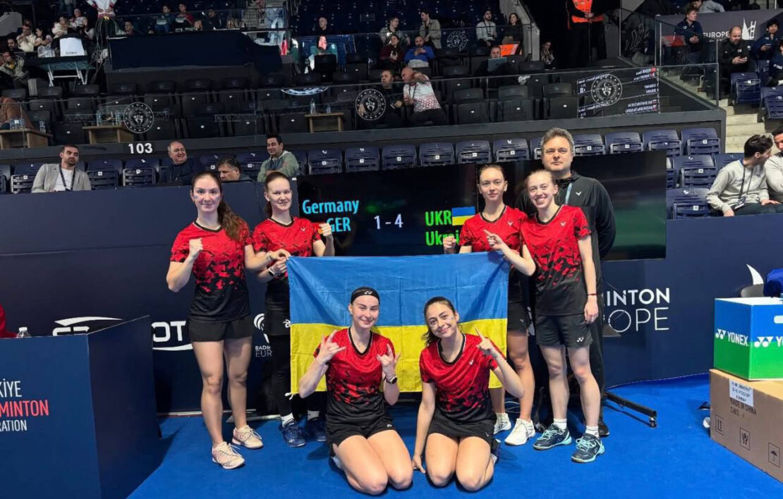 Терехов привітав харківських бадмінтоністок з успішним виступом на чемпіонаті Європи