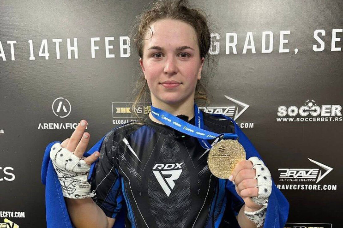 Харків’янка стала триразовою чемпіонкою Європи з ММА