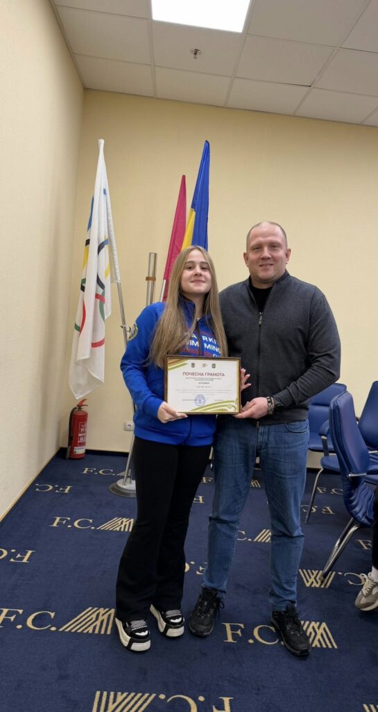 Харківські плавці отримали Почесні грамоти (фото)