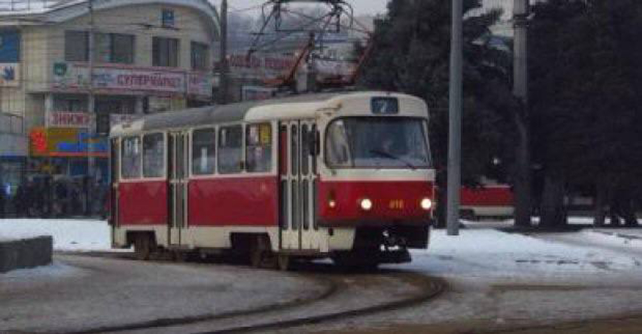 У Харкові тимчасово не курсує трамвай №7