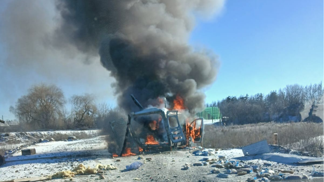 На Харківщині росіяни атакували гуманітарну місію