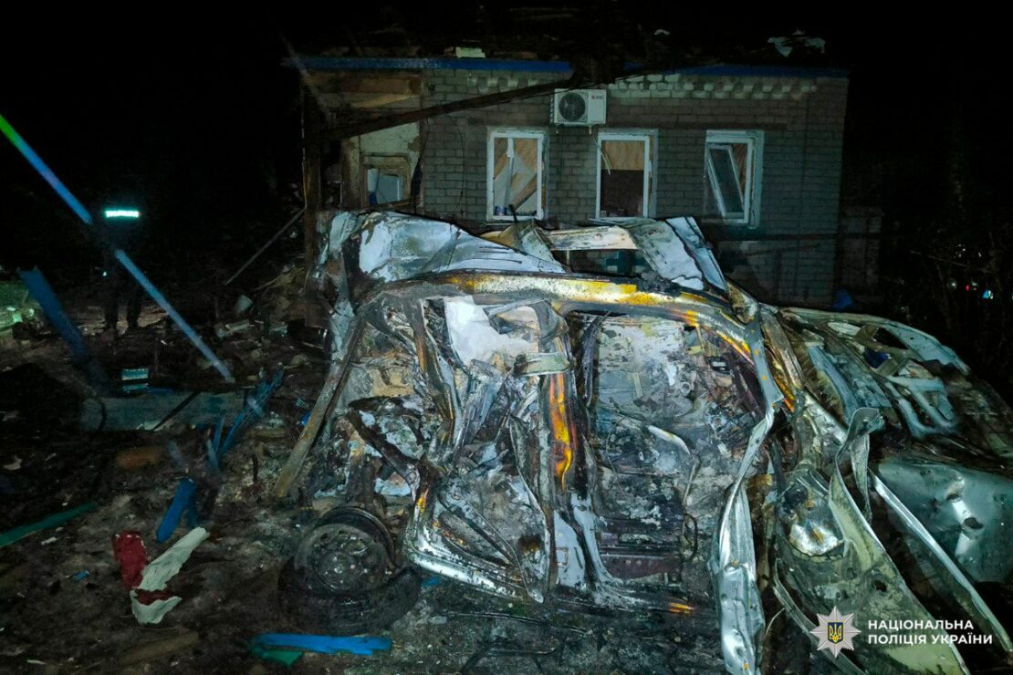 Через атаку БпЛА в селі Тетянівка на Харківщині постраждало п'ятеро людей