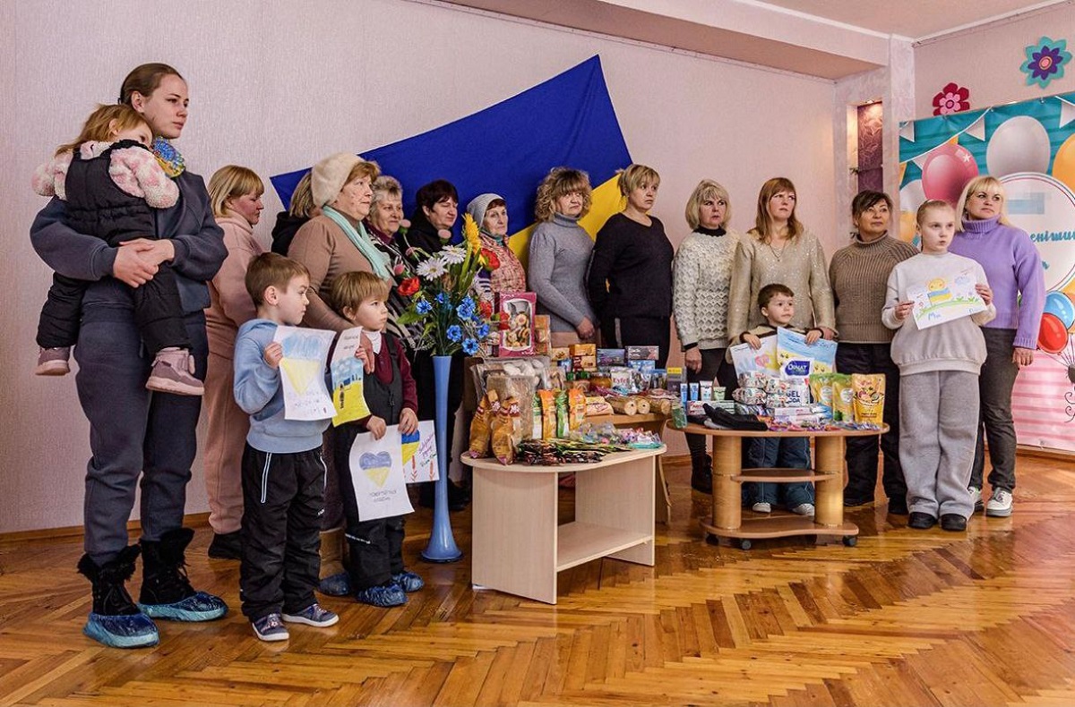 Слобожанські «Скіфи» отримали подарунки від маленьких харків’ян