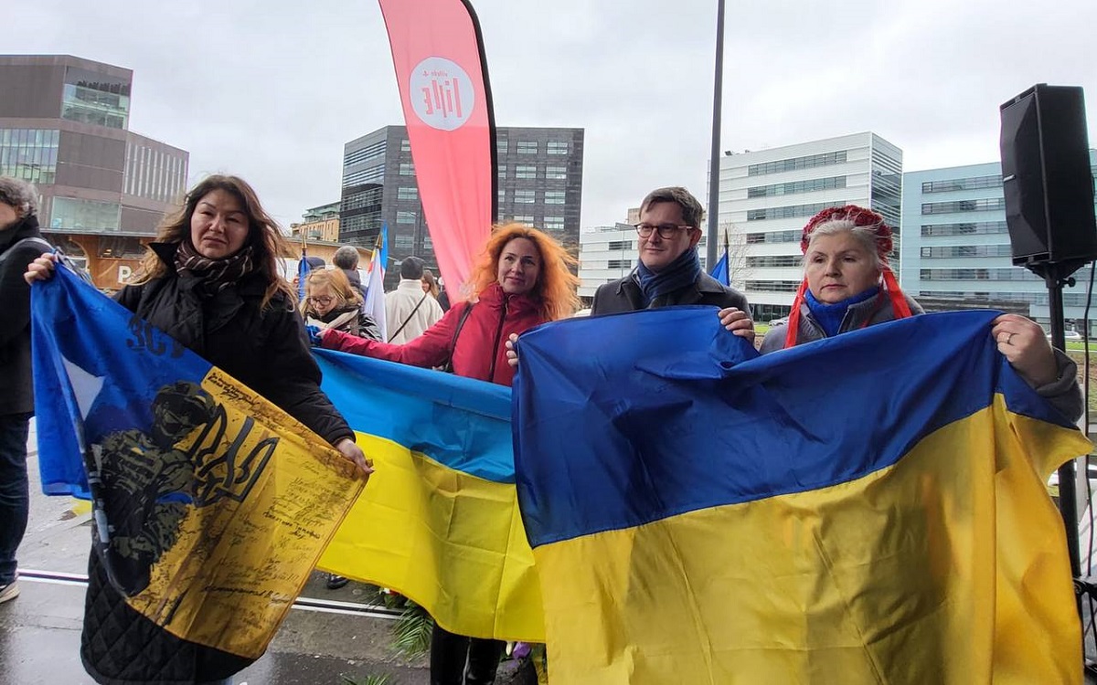 У французькому Ліллі проводять заходи на підтримку України