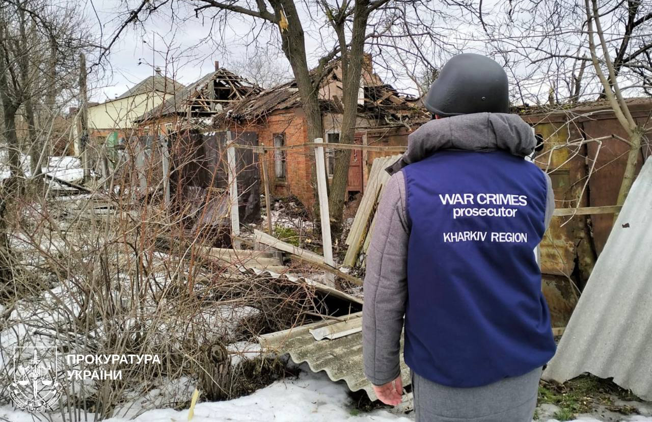 Наслідки ворожого удару по Чугуєву на Харківщині 3 березня