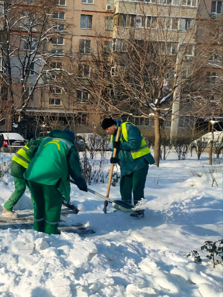 СКП «Харківзеленбуд» підбило підсумки роботи за зиму (фото)