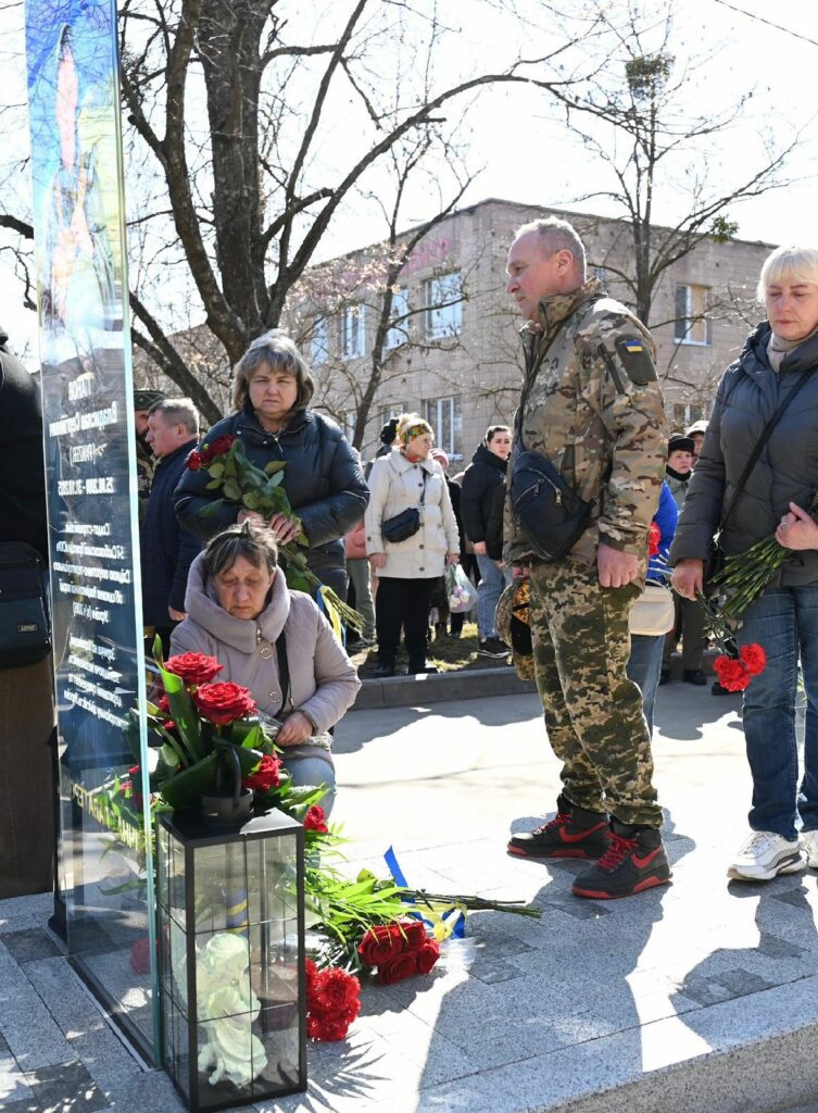 У Немишлянському районі вшанували пам’ять полеглого захисника Владислава Панова