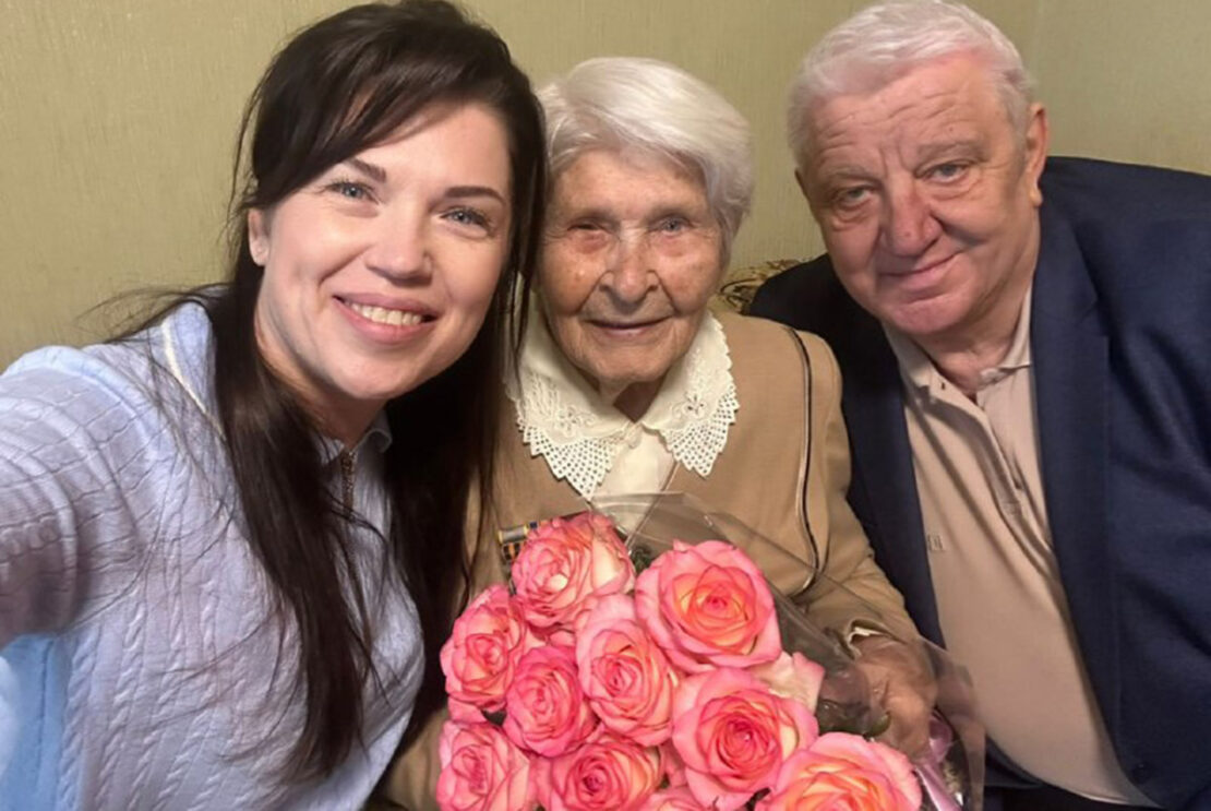 Харків’янка Лідія Іващенко відзначає 101-й день народження 