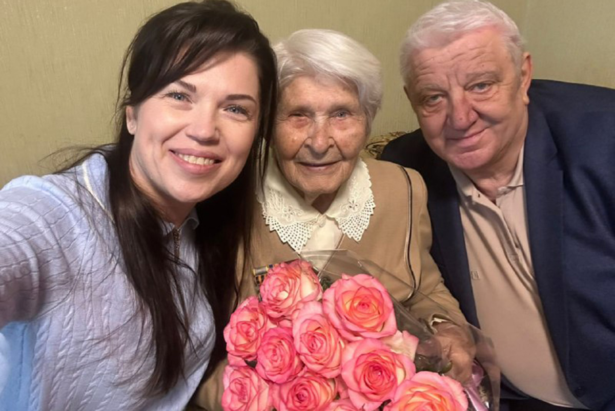 Харків’янка Лідія Іващенко відзначає 101-й день народження