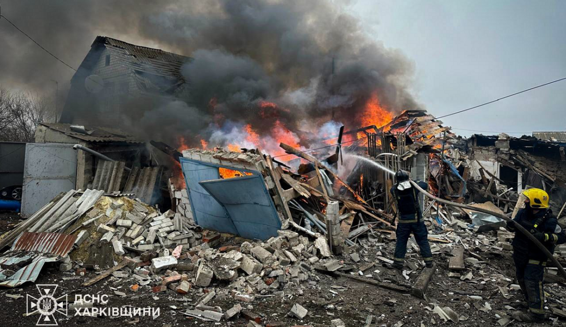 Вранці 20 березня росіяни атакували БпЛА Чугуїв на Харківщині