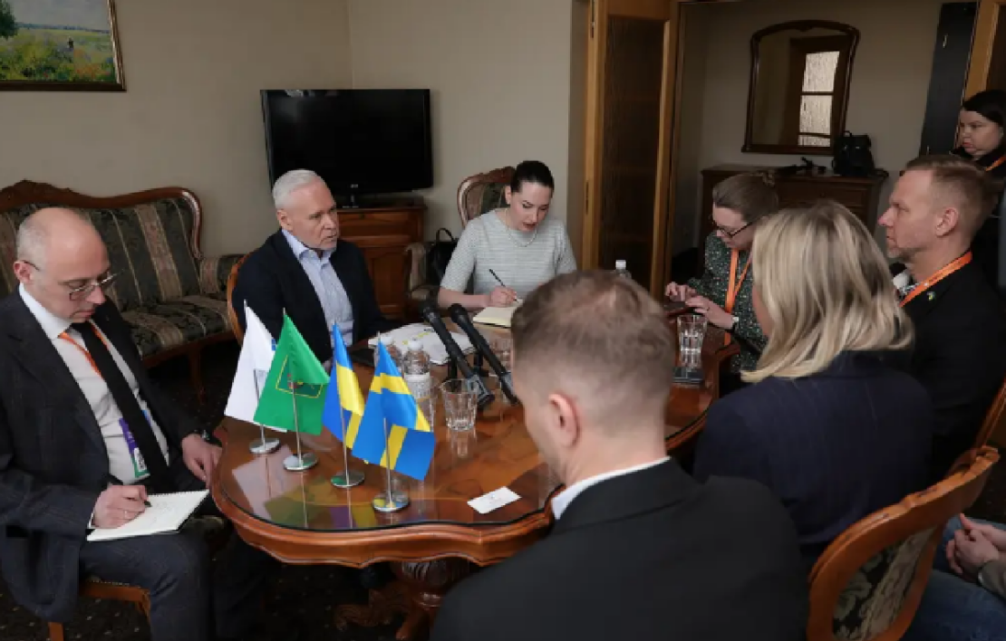 Ігор Терехов обговорив співпрацю зі шведськими партнерами