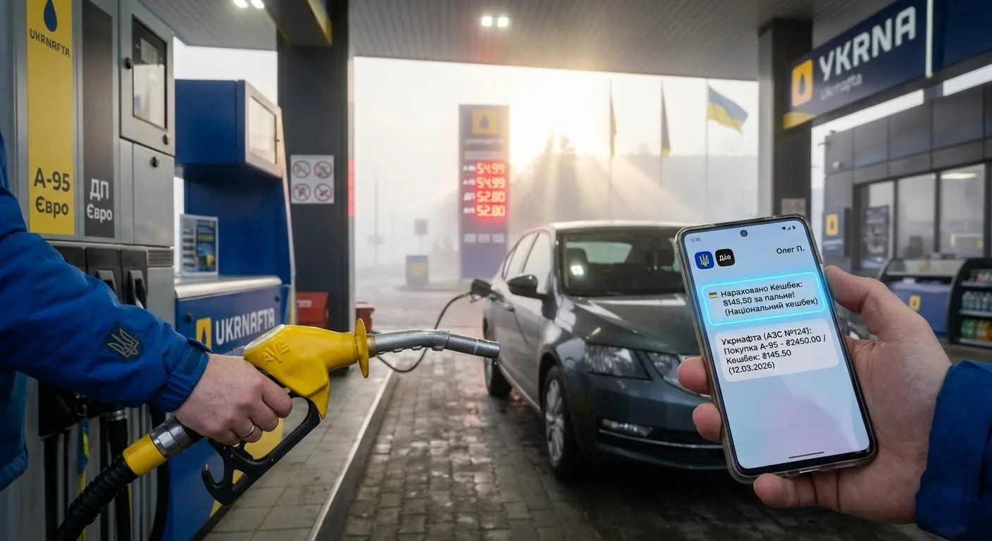 Українці отримуватимуть кешбек на пальне та виплати