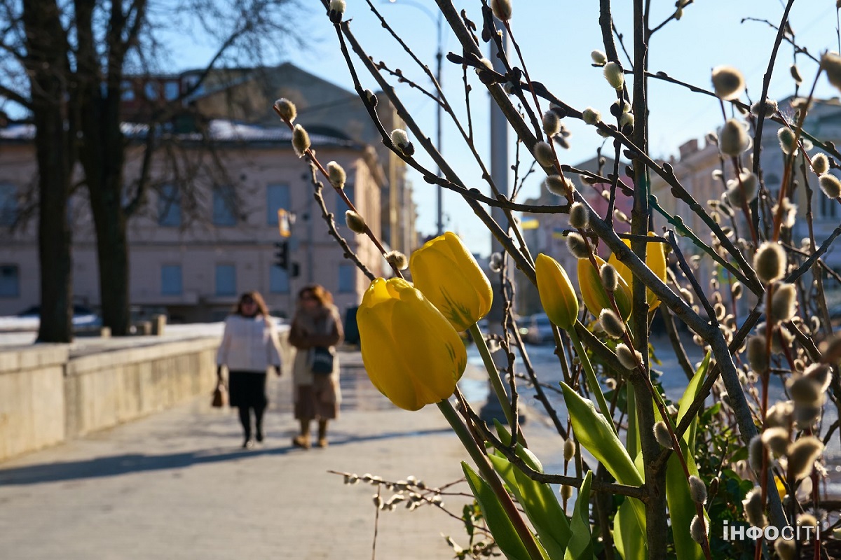 Весна у Харкові розпочалася з температурних рекордів