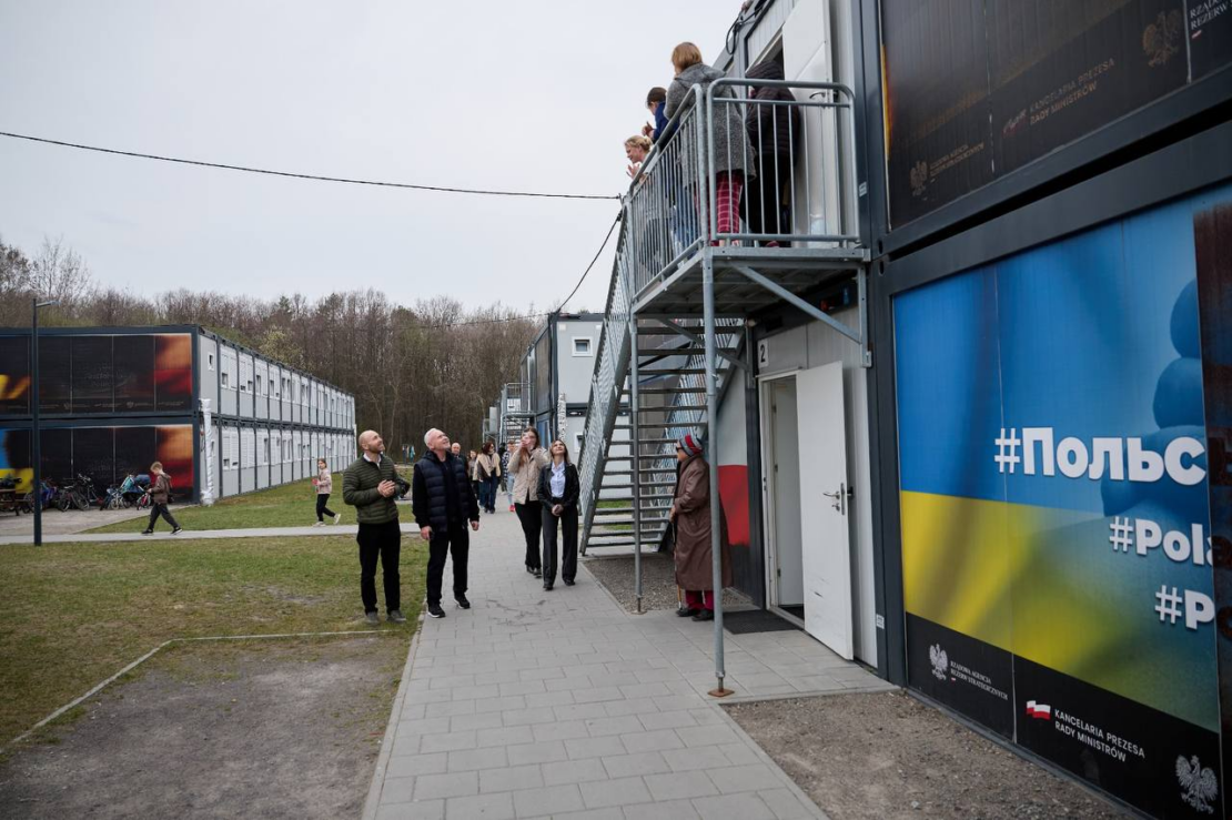 Ігор Терехов відвідав модульне містечко для ВПО у Львові (фото)