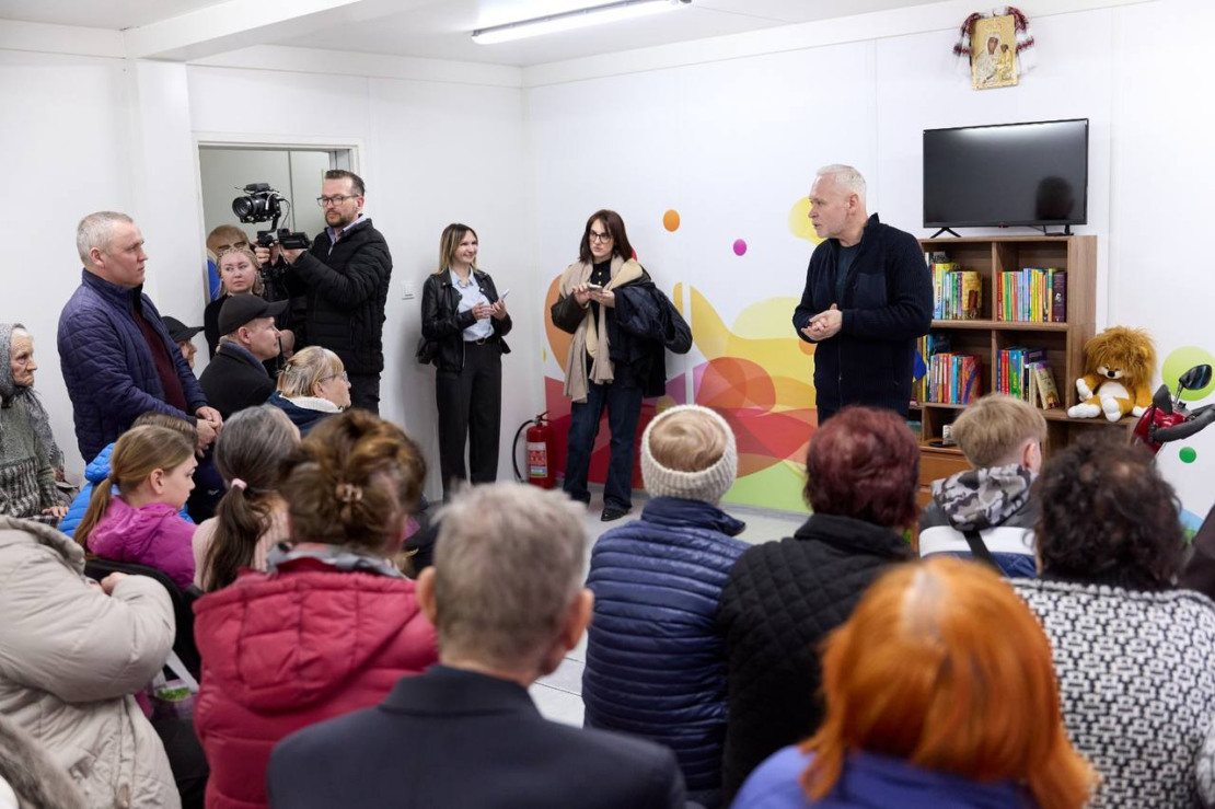 Ігор Терехов відвідав модульне містечко для ВПО у Львові (фото)