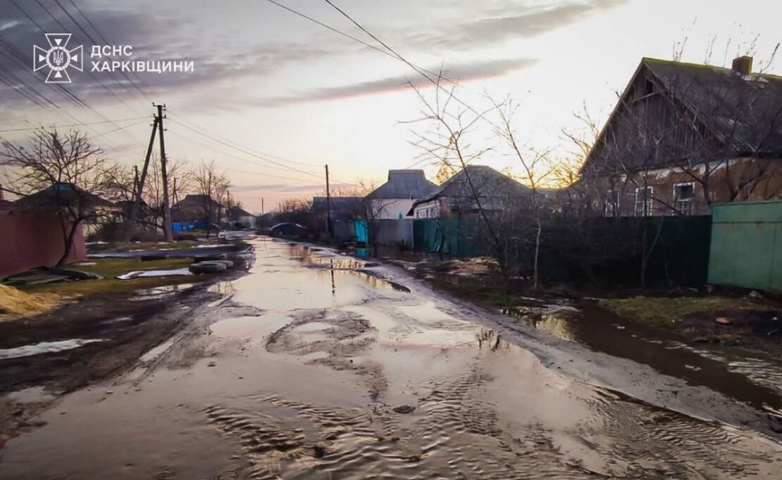 Підтоплення на Харківщині: рятувальники шість разів за добу виїжджали на ліквідацію наслідків
