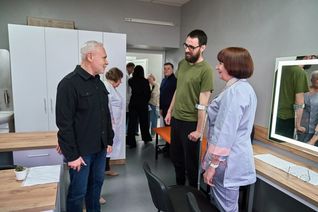 У харківській поліклініці №18 відкрили оновлене відділення реабілітації 