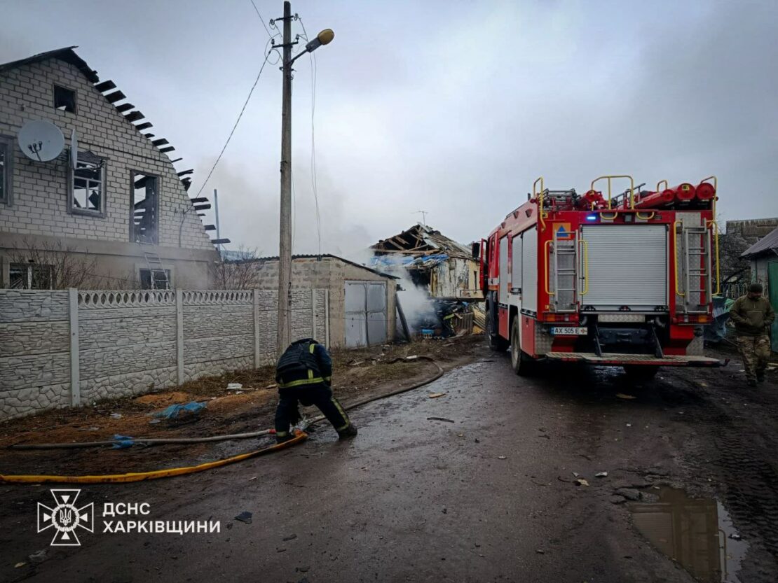 Вранці 20 березня росіяни атакували БпЛА Чугуїв на Харківщині