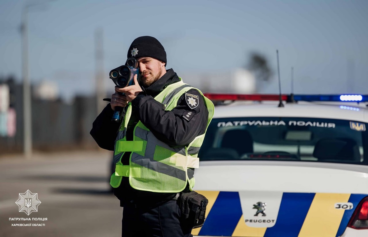 Де у Харкові та області працюють патрульні з приладом TruCAM