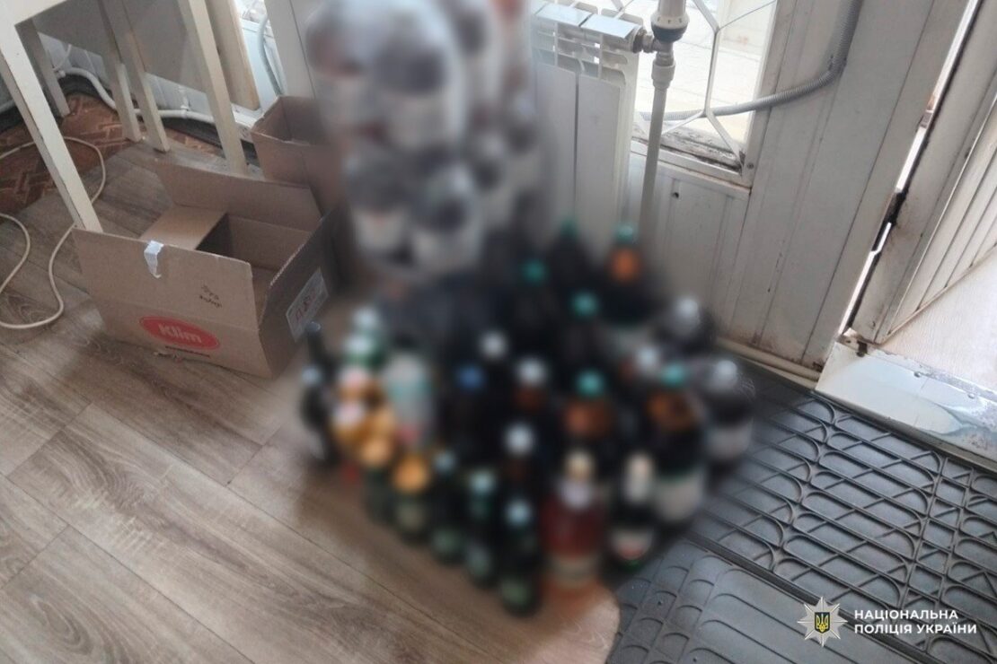 Контрафактний алкоголь продавали на Харківщині