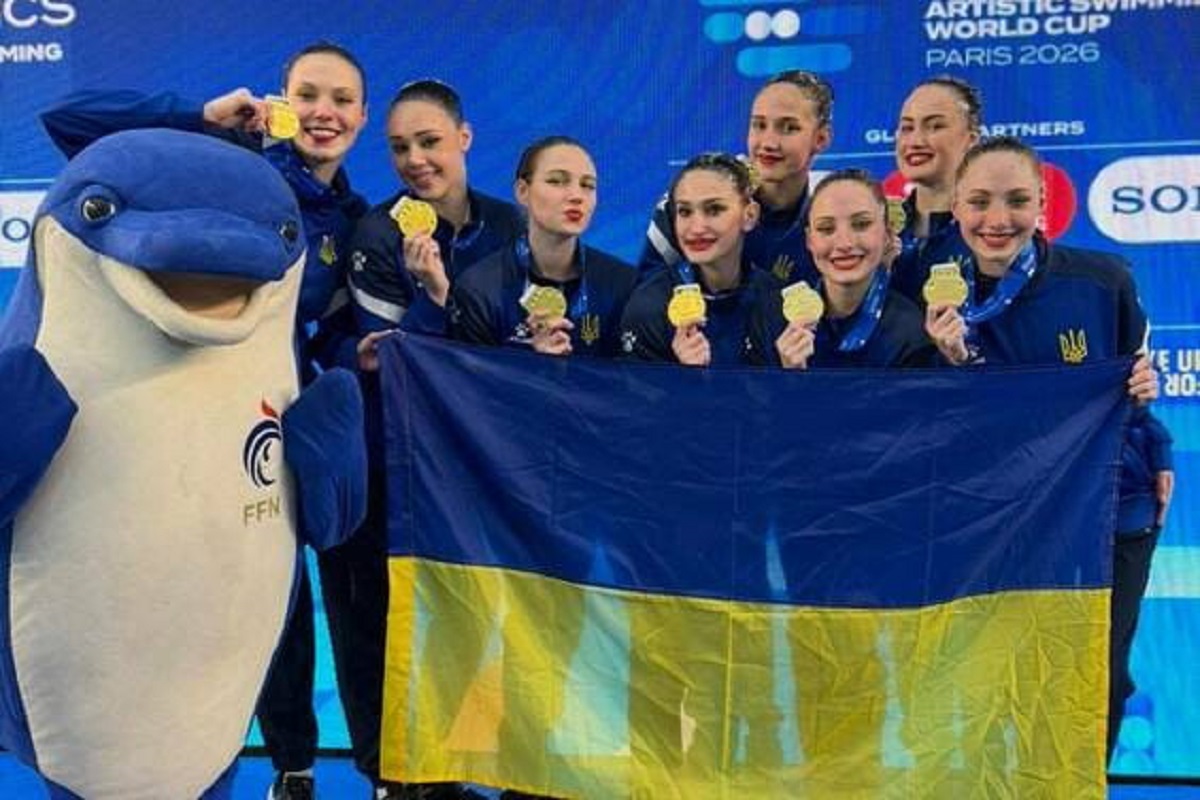 Харківські синхроністки у складі збірної України здобули «золото» етапу Кубка світу