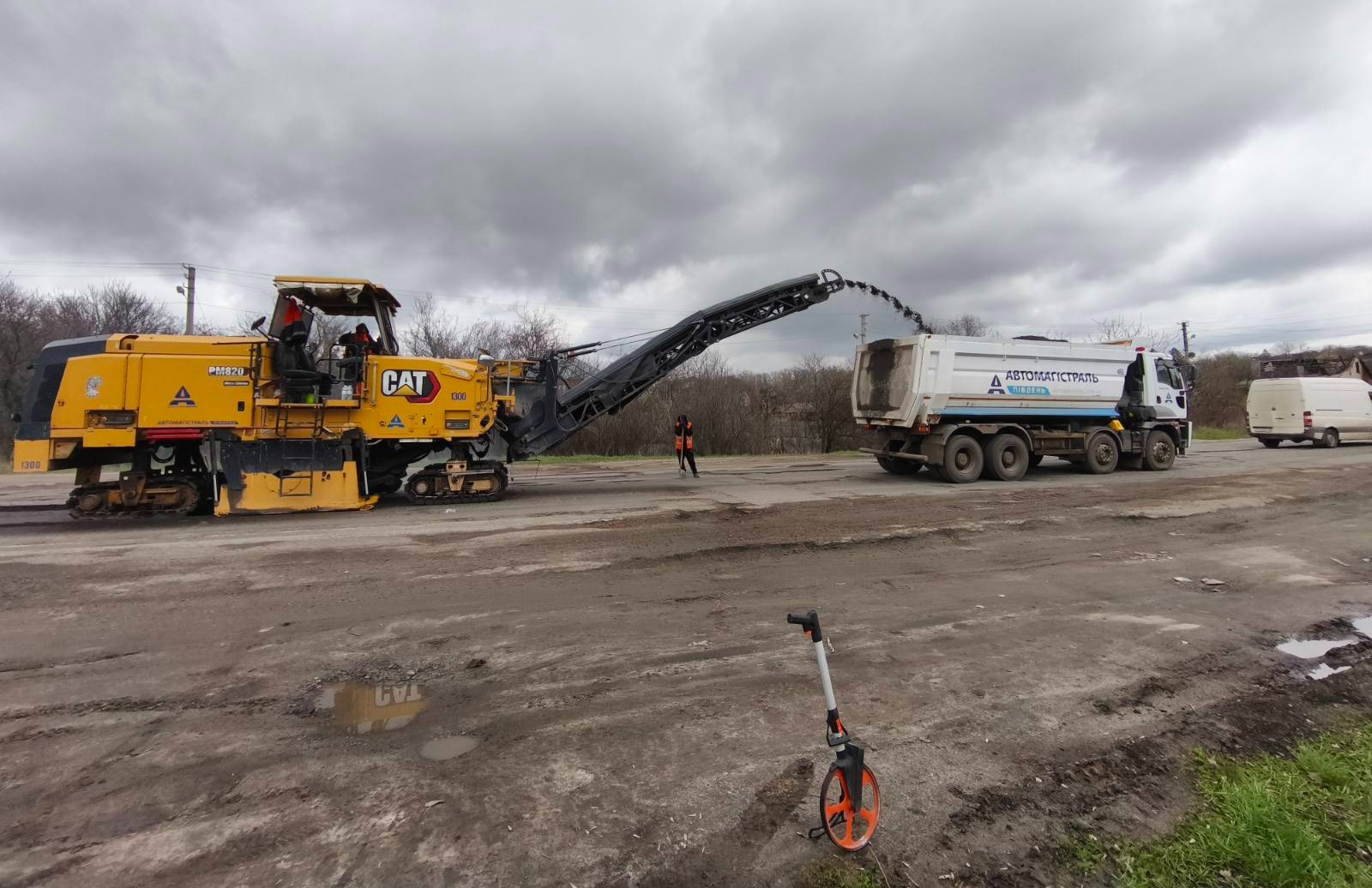 На Кільцевій дорозі Харкова проводять ремонтні роботи