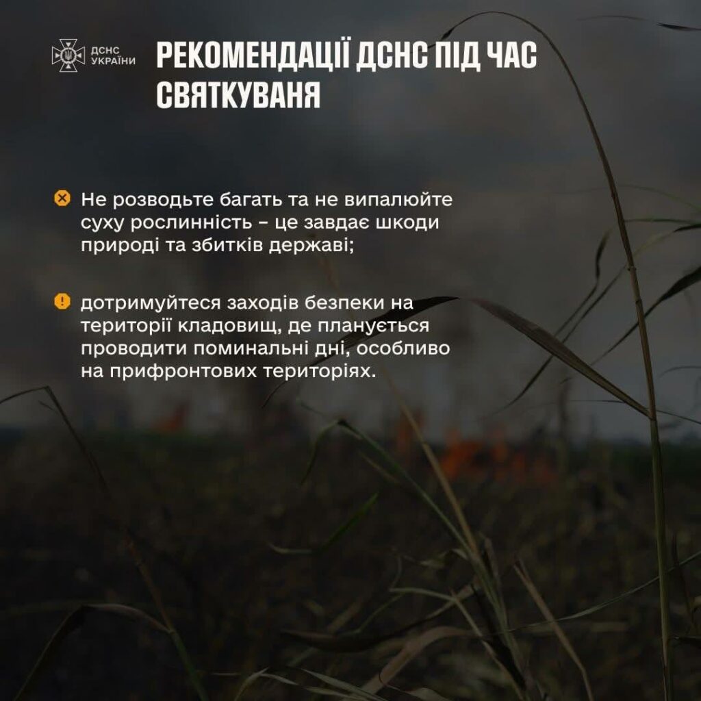 У ДСНС нагадали правила безпечного святкування