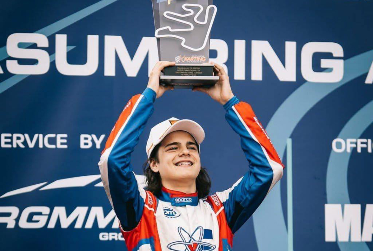 Український картингіст очолив світовий рейтинг FIA