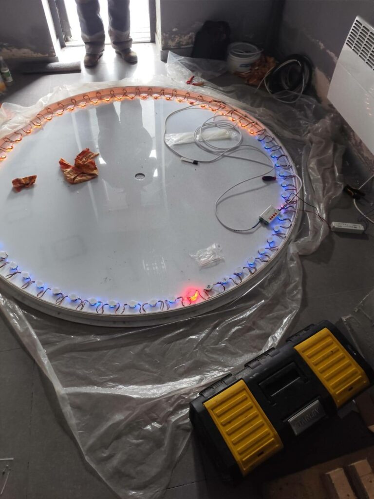 Оновлений годинник запрацював у Саржиному Яру (фото)