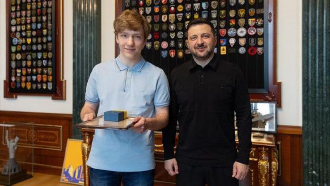 Шахіст із Харкова Роман Дегтярьов отримав відзнаку від президента