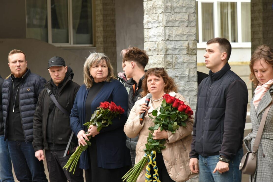 У Харкові відкрили меморіальну дошку військовому спецпідрозділу Kraken Віталію Попенку