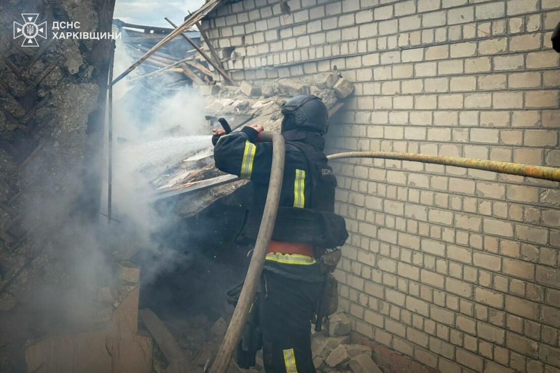 Удар по Богодухову: постраждали четверо людей, серед них дитина (фото)