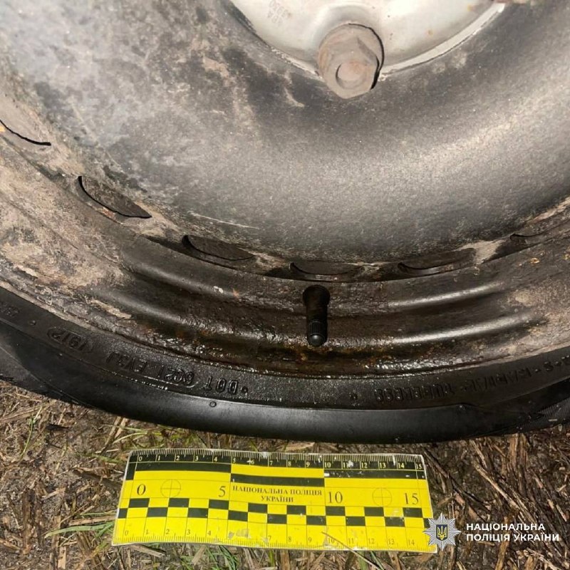 Житель Харківщини намагався підпалити авто військових (фото)