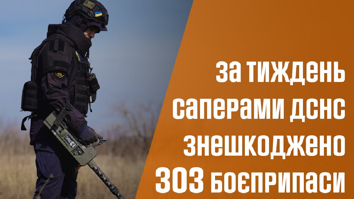 Мінна небезпека залишається серйозною проблемою Харківщини