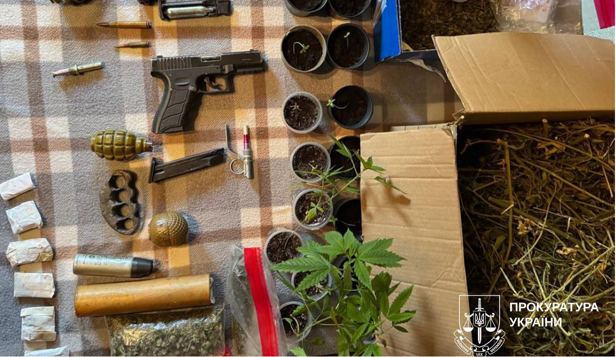 Молодик з Нової Водолаги попався на вирощуванні коноплі та зберіганні зброї