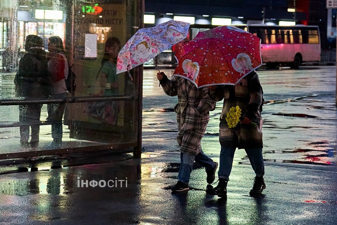 На Харківщині прогнозують дощ з мокрим снігом