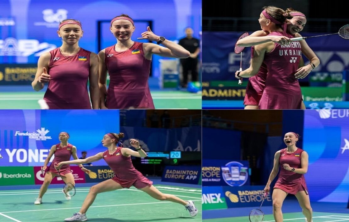 Чемпіонаті Європи з бадмінтону: харків'янки здобули знакову нагороду
