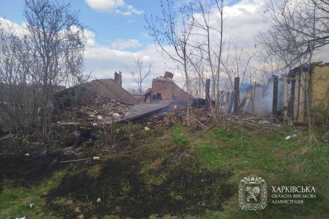 Через обстріли Харківщини загинула жінка, 9 людей постраждали