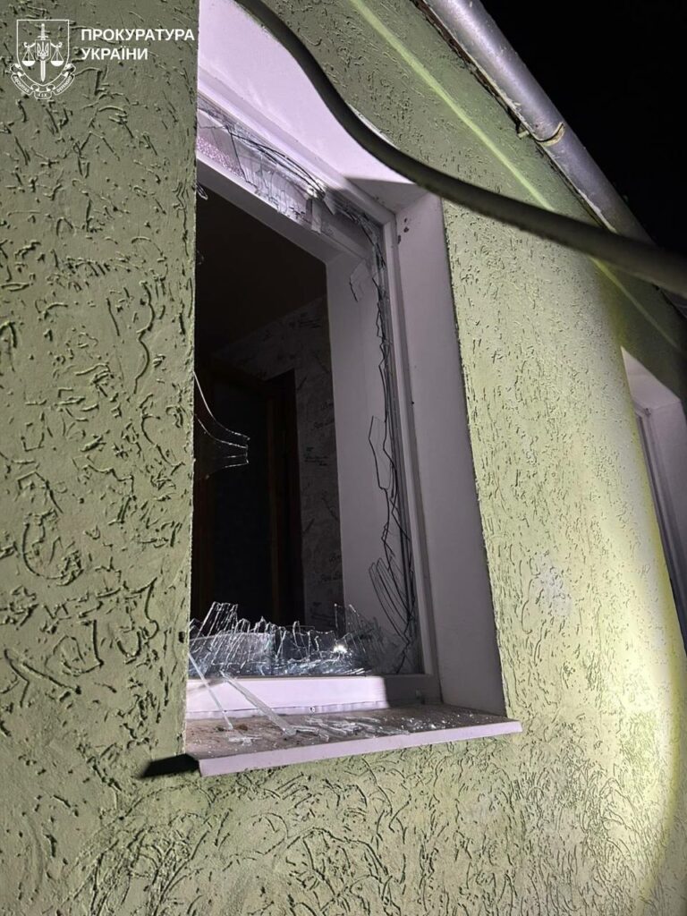 Люботин цієї ночі атакували близько 10 ударних БпЛА (фото)