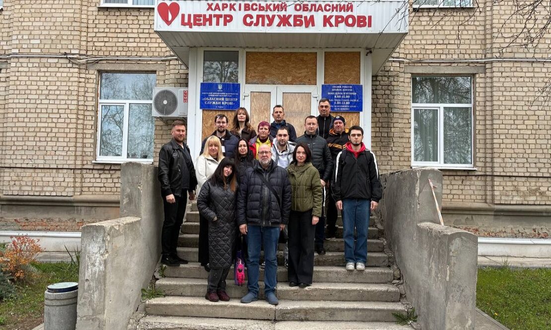 Працівники КП «Харківський метрополітен» долучилися до донорства крові (фото)