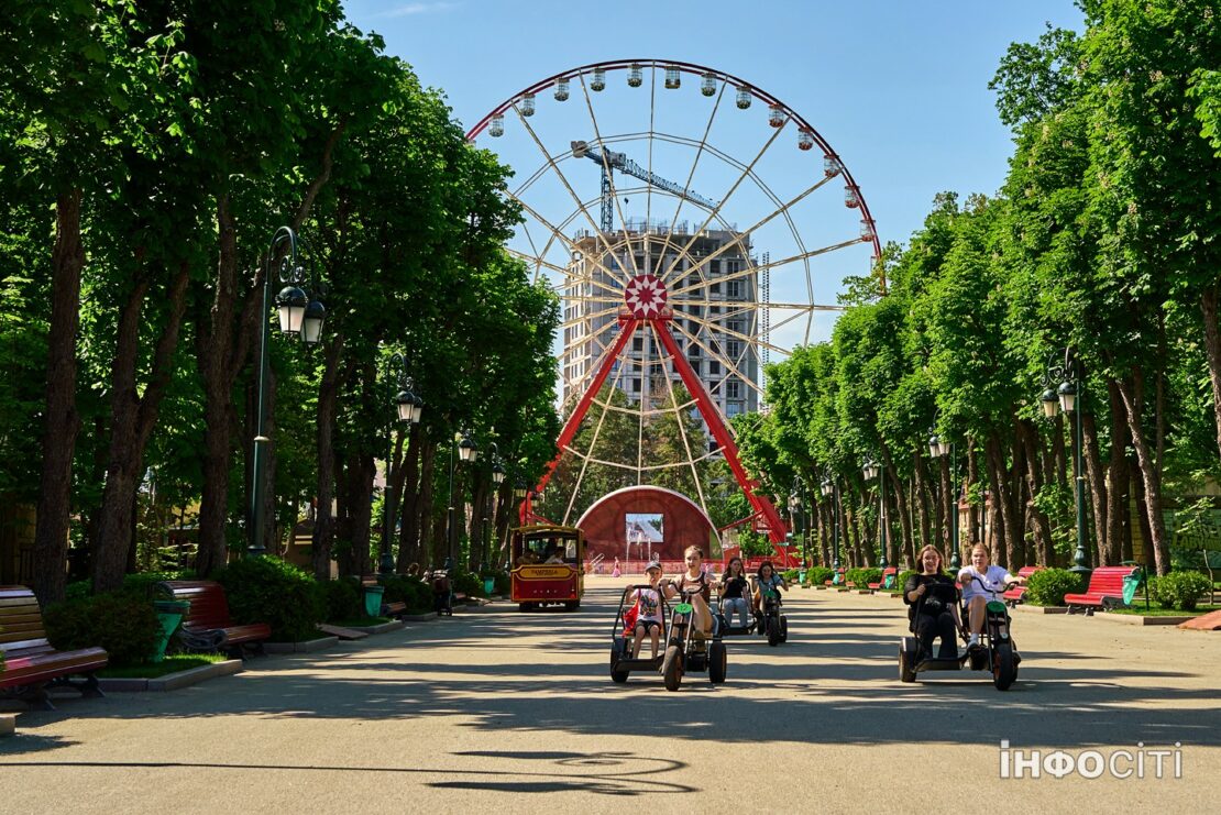 Весняний день у Центральному парку Харкова - фото